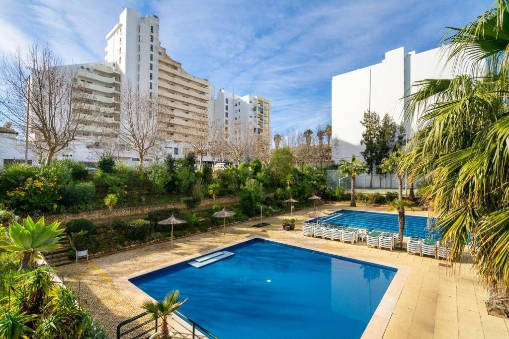 Praia Da Rocha, 4G Jardins Da Rocha, Sunny Studio, Air Conditioning, Two Pools, Internet, Parking, By Ig Portimao Bagian luar foto