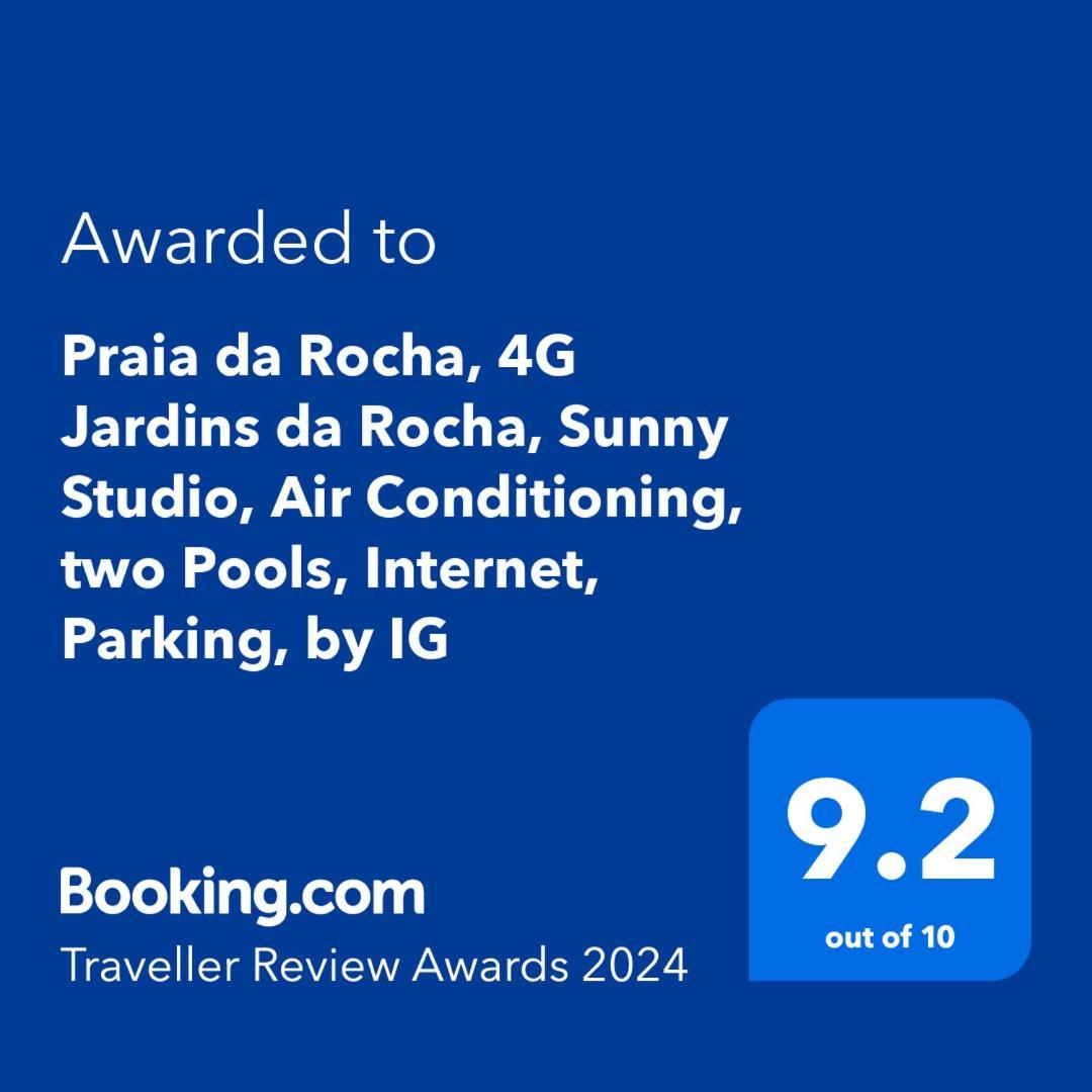 Praia Da Rocha, 4G Jardins Da Rocha, Sunny Studio, Air Conditioning, Two Pools, Internet, Parking, By Ig Portimao Bagian luar foto